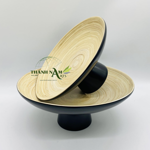 Thanh Nam CRAFT ถาดเสิร์ฟไม้ไผ่เป็นมิตรต่อสิ่งแวดล้อมกำหนดขนาดได้เอง - Product Image 2