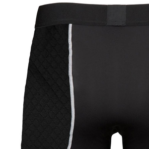Shorts de bain en coton pour hommes, respirants, coupe ajustée, compression, course à pied, pour la salle de sport - Product Image 6