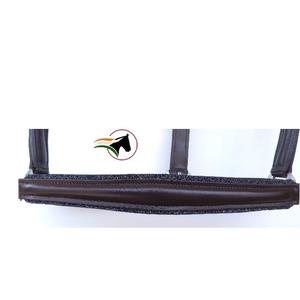 ผลิตภัณฑ์นักแข่งม้าจากอินเดียแบบมีเชือกผูกคอจมูกทรงโคนและคริสตัลบอลที่จมูกและฮาร์ดแวร์คุณภาพสูงจากอังกฤษ - Product Image 1