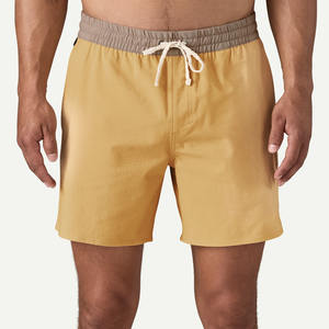 Pantalones Cortos Deportivos Casuales de Verano para Hombre, Diseño de Diseñador, Estilo Playero, con Cordón Ajustable en la Parte Delantera, Tejido Ligero, Patrón Sólido, Alta Calidad, Nuevo - Product Image 5