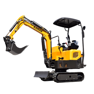 <span class=keywords><strong>1</strong></span> Ton Mini <span class=keywords><strong>Excavator</strong></span> 7.6KW Koop Joystick mesin operasi penggali kecil - Product Image 5