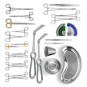 Juego de 27 Instrumentos Quirúrgicos Básicos de Excisión, Acero Inoxidable Premium, Fabricante Mayorista, Certificación CE ISO, Mejor Proveedor - Product Image 1
