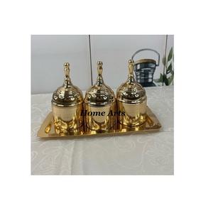 Trending Design Chocolates Nut Server In Gold Color Stainless Steel <b>Dry</b> Fruits Server For Wadding And Party Use - Product Image 1