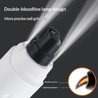 Großhandel Elektrischer Haustier-Nagelschneider mit LED-Licht, Batterieanzeige und Mehrstufiger Geschwindigkeitsregelung für Katzen und Hunde