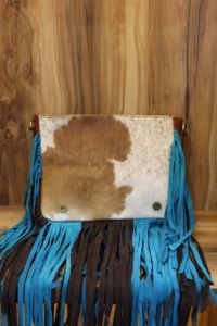 Bolso cruzado de cuero con estilo occidental para mujer con flecos, bolso de cuero genuino occidental de alta calidad, bolso de mensajero de vaquera - Product Image 6