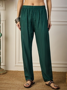 Embroidery Viscose Silk Straight <b>Kurta</b> With Pant Dupatta Sets - Product Image 4