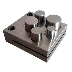 Lot de 5 fraises à disque (base lourde) Ensemble de poinçons et de matrices à base lourde Jeu de coupe à disque durable pour le formage des métaux - Product Image 1