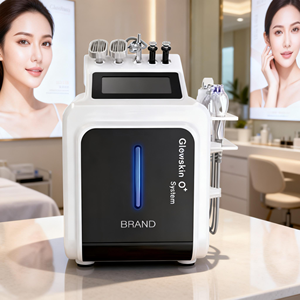 Máy làm đẹp da mặt chuyên nghiệp 8 trong 1, vi kim kim cương, chống lão hóa, cấp oxy, làm sạch lỗ chân lông - Product Image 1