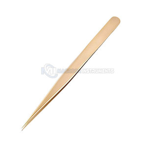 High Quality Custom Packaged Stainless Steel <b>Eyelash</b> Tweezers with Professional Makeup <b>Application</b> Pointed Volume Tip - Product Image 2