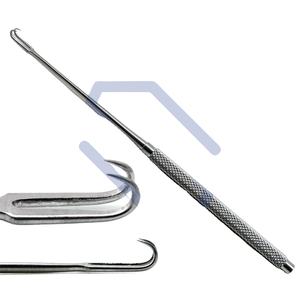 Joseph-Écarteur à double crochet de 6.25 pouces avec dents pointues de 2mm en acier inoxydable approuvé CE - Product Image 1