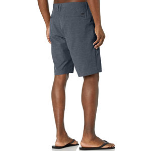 Pantalones cortos de golf de verano para hombre, lona transpirable de secado rápido, cintura media sólida con cremallera Fly para deportes al aire libre y recreación - Product Image 3