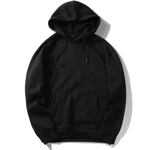 Sweats à capuche vierges unisexes coupe ajustée pour hommes de grande taille en coton de haute qualité avec logo brodé sur mesure et motif imprimé, vente en gros - Product Image 2