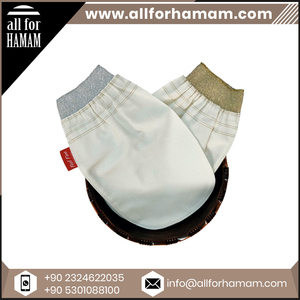 Thổ Nhĩ Kỳ kessa Mitten cơ thể chà Găng tay tắm với Spa nhắn ứng dụng bàn chải tẩy tế bào chết bọt biển & máy lọc khí - Product Image 4