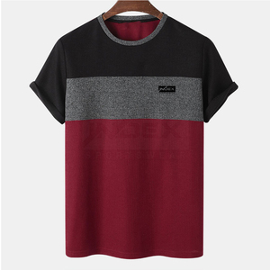 T-shirt en coton pour homme Design confortable et attrayant personnalisable Prix de gros Nouvelle arrivée - Product Image 1