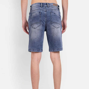 Ropa de calle personalizada para hombre, pantalones cortos vaqueros holgados para hombre, última moda holgada, venta al aire libre, pantalones cortos vaqueros de verano a la moda - Product Image 3