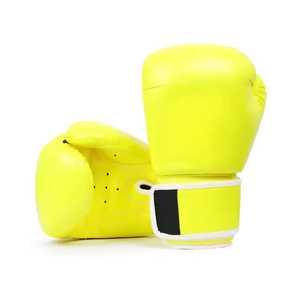 Gants de boxe professionnels en cuir rouge personnalisés les plus vendus pour l'extérieur, une utilisation décontractée, écologique et respirante - Product Image 1