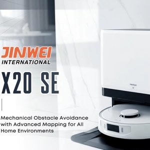 Robot aspirador y fregasuelos LDS + láser de doble línea con tanque de agua limpia de 4L para el hogar - personalización disponible - Product Image 6