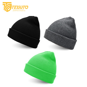 Gorras Beanie de moda Gorros de invierno Gorro cálido fabricado Diseño OEM mejor calidad logotipo personalizado Beanie gorras para hombres - Product Image 3
