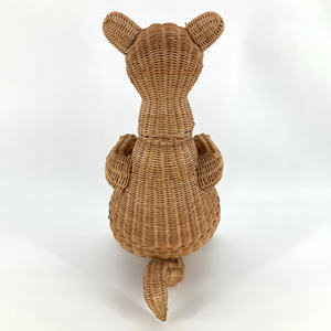 Panier en rotin pour animaux, pour la décoration et le rangement de la chambre de bébé, prix direct fournisseur, paniers tissés. - Product Image 6