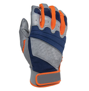 Guantes de bateo de béisbol color sólido diseño personalizado OEM para la venta al por mayor guantes de bateo de béisbol precio barato superventas - Product Image 3