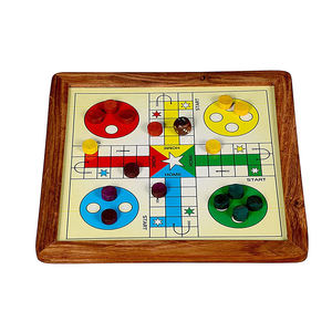 2022 Hot Sale Educational Plastic Ludo and Snakes and Ladders Board Games Set for Kids Adults