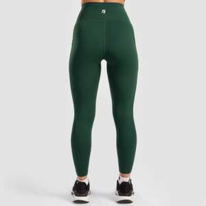 Leggings Verts Radient Slim Fit à Motif Tie-Dye en Nylon Spandex, Pantalon de Yoga avec Logo Strass, Taille Push-up, Tricoté au Pakistan, Taille 3XL - Product Image 3