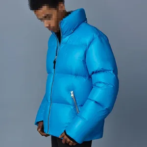 2023 Meilleure veste à bulles bouffantes pour hommes de Offre Spéciale Design personnalisé avec col montant et placement de logo avant à manches longues - Product Image 5