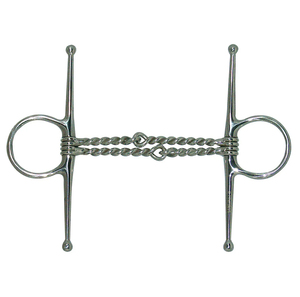 Broca de alambre trenzado doble de mejilla completa veterinaria, boquilla Lisa pulida, todo tipo de brocas de boca de caballo disponibles - Product Image 6