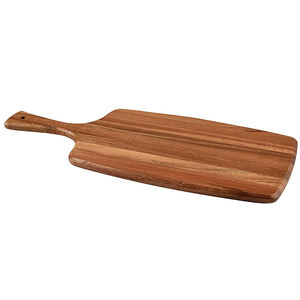Planche à découper en bois d'acacia écologique durable pagaie de service en bambou parfaite pour la cuisine Restaurant planche à fromage pour hacher - Product Image 1