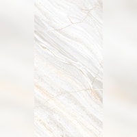 Dalles en porcelaine vitrifiée à finition brillante moderne 600x1200mm antidérapantes pour salles de bain, balcons, terrasses, jardins, halls, villas extérieures