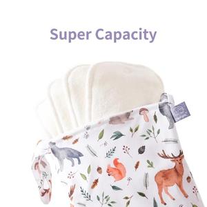 Set <span class=keywords><strong>regalo</strong></span> per <span class=keywords><strong>pannolini</strong></span> riutilizzabili da 13 pezzi, borsa per <span class=keywords><strong>pannolini</strong></span> stampata con inserti <span class=keywords><strong>regalo</strong></span> per neonati - Product Image 4