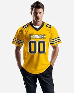 Breathable Sublimation American Jerseys Unisex Sweat-Wicking Tops for Team Wear - Product Image 1