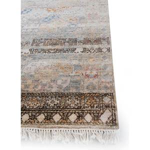 พรมขนสัตว์ถักมือสีเบจและสีน้ำตาล วิสคาญ่า รุ่น Enm-8012 ลายเหรียญตรา พรมอัฟกันสำหรับใช้ในบ้าน ขนาด 9x12 ฟุต สำหรับตกแต่งห้องนั่งเล่น - Product Image 4