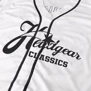 Offre Spéciale personnalisé sérigraphie 100% Polyester Raglan Baseball Shirt/bouton vers le bas personnalisé Baseball Jersey - Product Image 6