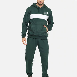 Chándal Deportivo Informal con Capucha para Invierno, Resistente al Viento y Transpirable, de Algodón, Poliéster y Forro Polar, con Logotipo Personalizado y Talla Personalizada - Product Image 1