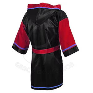 High Demanded Design Top Selling Boxing Gown Custom Pattern Style High Quality MMA Kickboxing Fighter Boxing <b>Robes</b> - Product Image 2