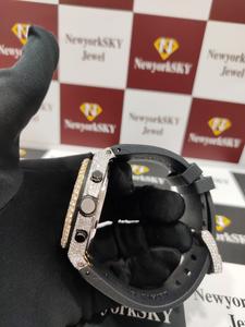 นาฬิกาเพชรสำหรับผู้หญิงที่ออกแบบมาอย่างหรูหราสี D VVS Moissanite จากผู้จำหน่ายอินเดียสั่งซื้อจำนวนมากราคาดีที่สุด - Product Image 3