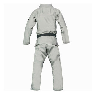 Durable cómodo FitLong manga Jiujitsu traje de calidad superior Jiu jitsu uniforme personalizado Logo estampado Kimono BJJ conjuntos de 2 piezas - Product Image 2