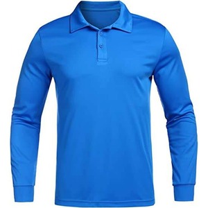 Diseño personalizado de alta calidad, impresión por sublimación, poliéster Spandex, cuello de manga corta de secado rápido, polos de golf para hombres - Product Image 2