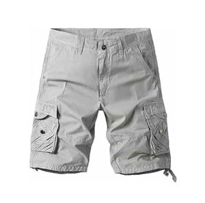 Pantalones Cortos Transpirables para Hombre, Shorts Cargo con Bolsillo, Fabricación de Tela de Algodón, Tendencia de Verano - Product Image 4