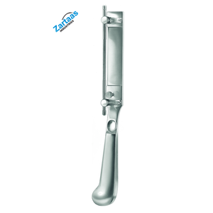 Dermatome Schink en acier inoxydable de haute qualité, complet avec 2 plaques de fixation cutanée et une lame, longueur 30 cm - Product Image 1