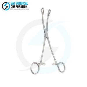 Fórceps de sujeción de esponja Foerster profesional de gran oferta construidos para cirujanos que requieren control y eficiencia en quirófanos - Product Image 1