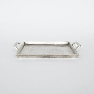 Plateaux de service en acier inoxydable avec poignées décoratives pour servir facilement des occasions de présentation élégantes - Product Image 5