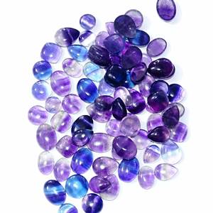 Cabujón de piedras preciosas sueltas de fluorita Natural de la mejor calidad, mezcla de piedras preciosas sueltas de fluorita, forma y tamaño, uso de piedras preciosas para la fabricación de joyas - Product Image 2