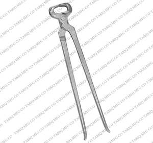 Pinza de pezuña profesional TARIQ MFG CO, recién llegado, producto veterinario de acero forjado de alta resistencia, certificado CE ISO UE, reutilizable para - Product Image 2