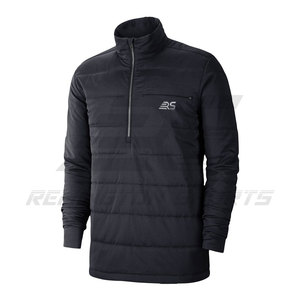 OEM Casual Fashion <b>Men's</b> Half Zip Windbreaker <b>Jacket</b> Lightweight Winter Half Zipper <b>Jacket</b> for <b>Men</b> - Product Image 4