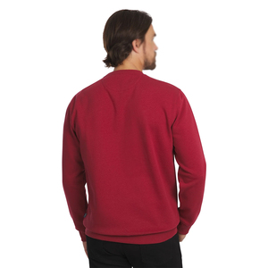 Ropa Deportiva para Exteriores, Sudadera Unisex Color Granate, Manga Larga, Secado Rápido, Ecológica, para Correr en Invierno, con Logotipo Personalizado, Cuello Redondo - Product Image 2