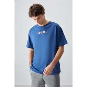 Camiseta Estampada de Corte Holgado para Hombre Parliament, 100% Algodón, Jersey Grueso y Suave con Textura, 88356 - Product Image 6