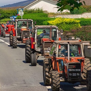 รถแทรคเตอร์275/385สำหรับการเกษตร4WD ใช้แล้วอุปกรณ์ในฟาร์มรถแทรกเตอร์ MF - Product Image 3