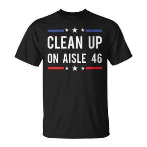 T-shirt Clean Up On Aisle 46 Pro USA - Product Image 1